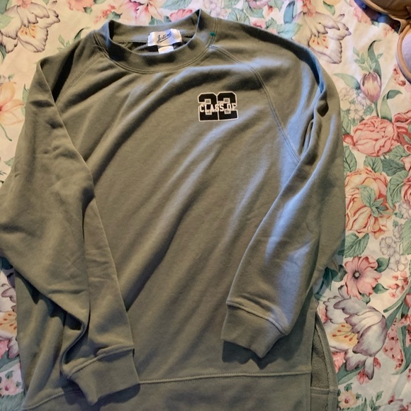 Hosting Women’sLong Sleeve Grey Sweatshirt Size Small - Picture 1 of 6